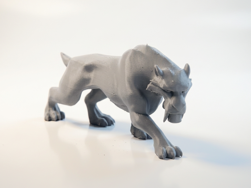 Leo Ice Age Saber Tooth Tiger Figurine 3D Printable