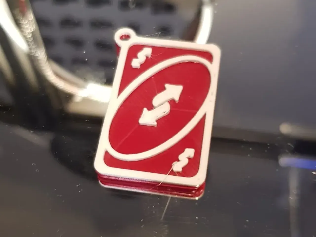 UNO Reverse Card - Keychain by KEKO | Download free STL model |  Printables.com