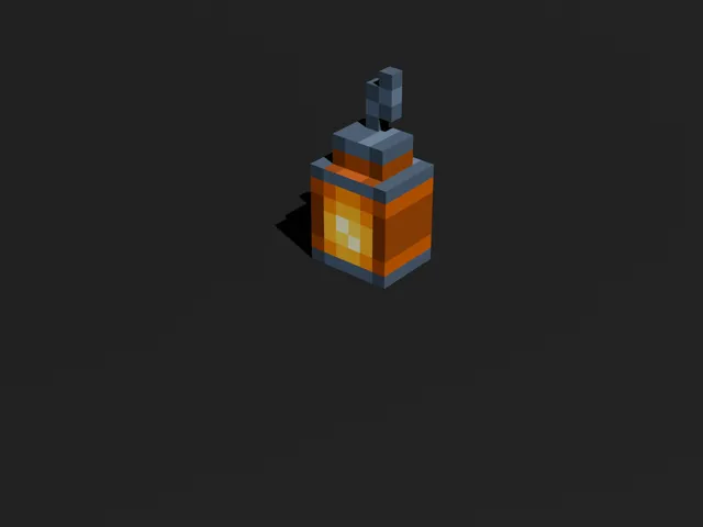 Minecraft Lantern 3D Model - Voxel Pixel Art - STL GLB OBJ 3D print model