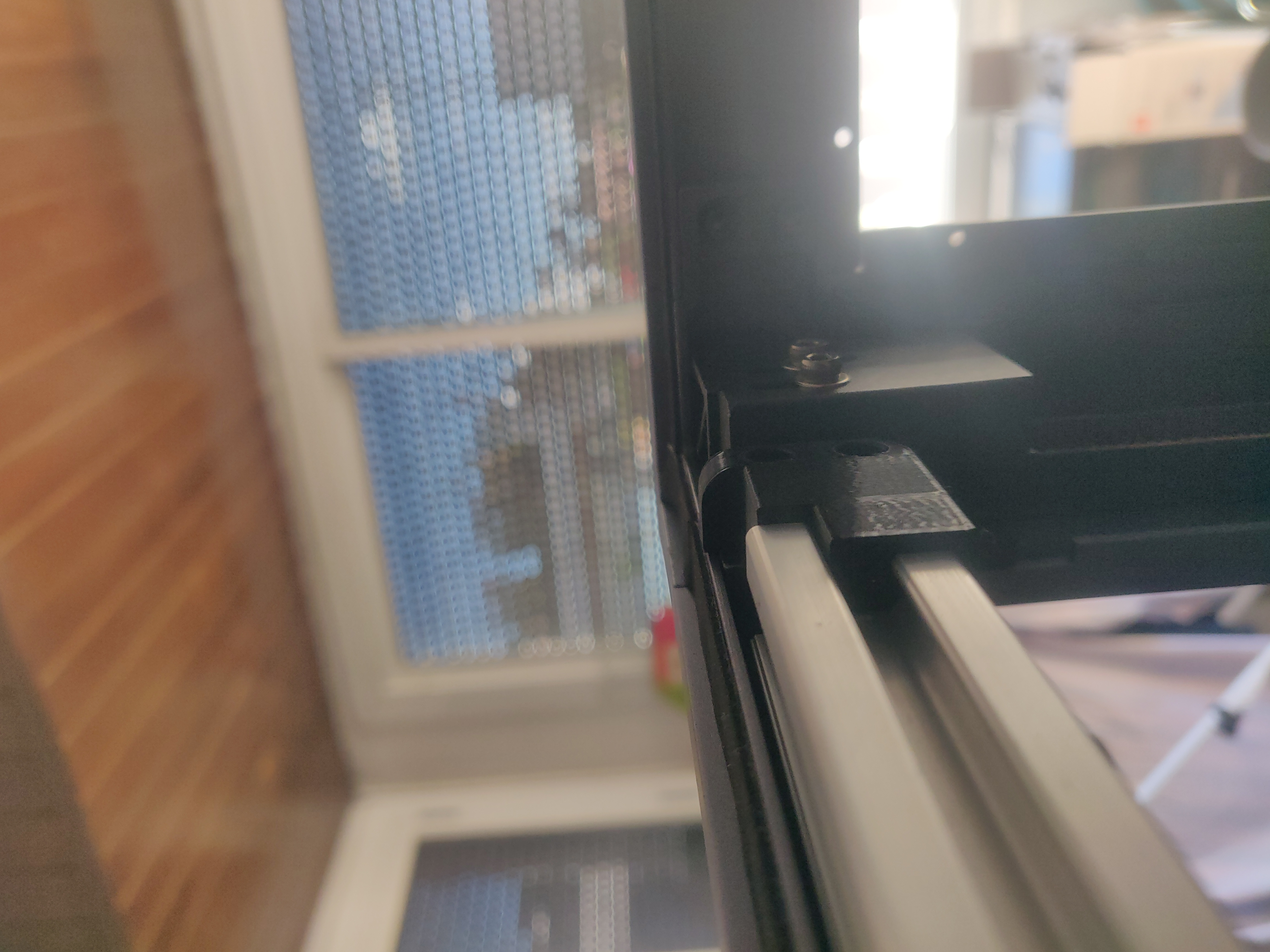 SV08 2020 x 400mm extrusion adapter for stealthchanger
