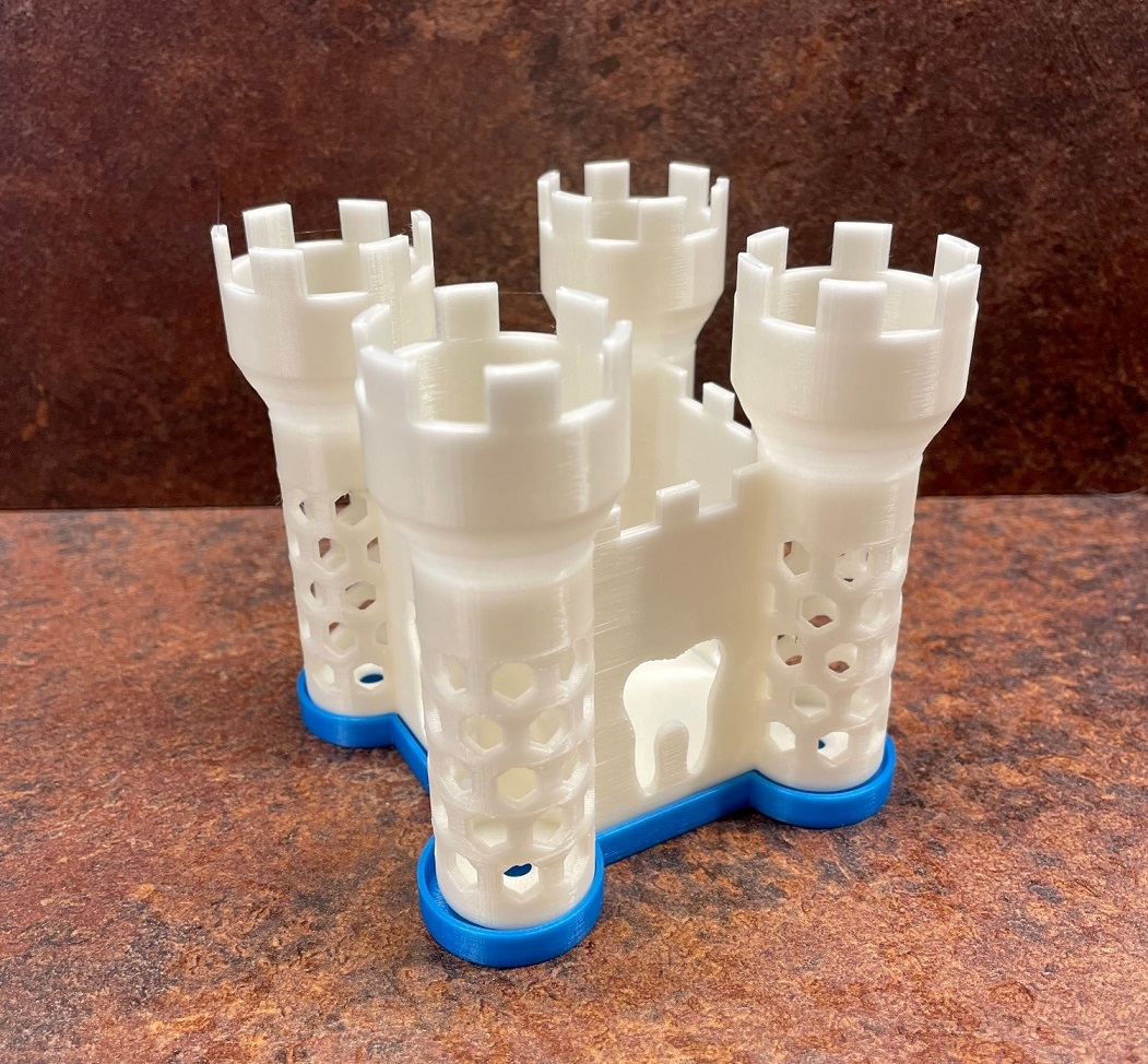 Toothcastle (Toothbrush holder) - Zahnschloss (Zahnbürstenhalter)