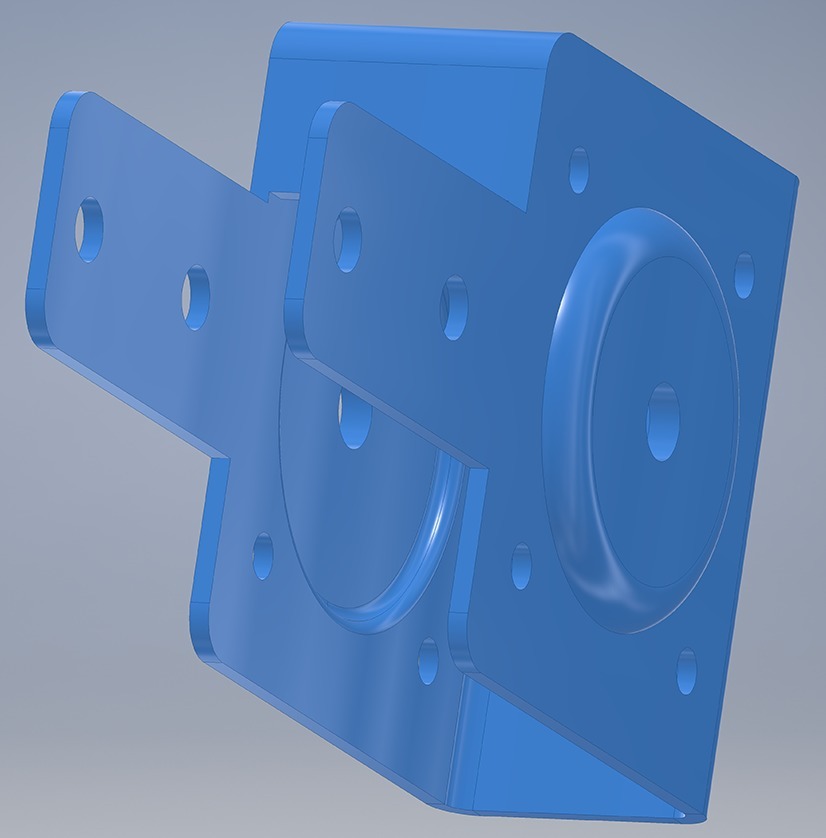 20mm x 20mm OpenBuilds Linear Actuator End Mount