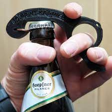one hand bottle opener