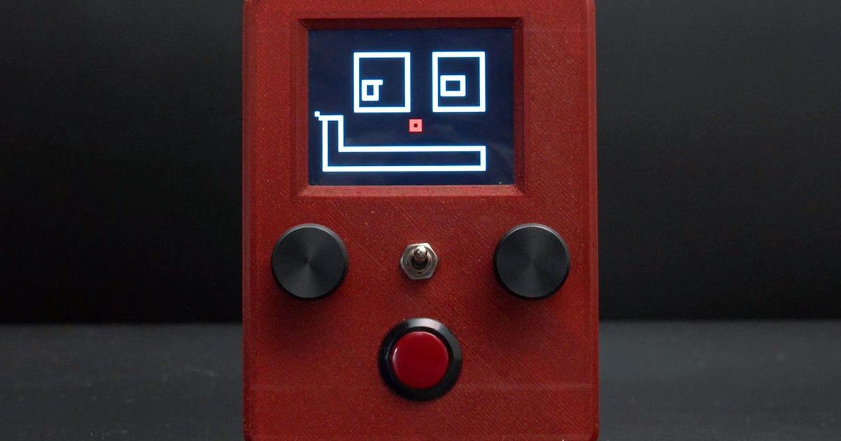 Sketch Drawing Toy by Adafruit Download free STL model