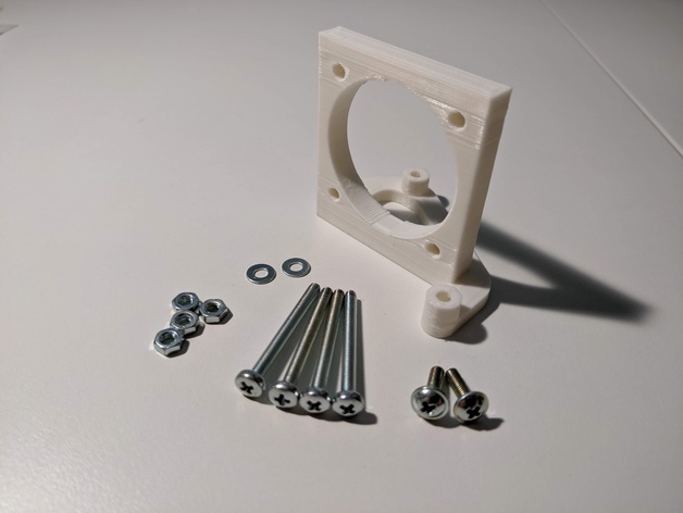 CR10SPro MB Cooling Fan Mount