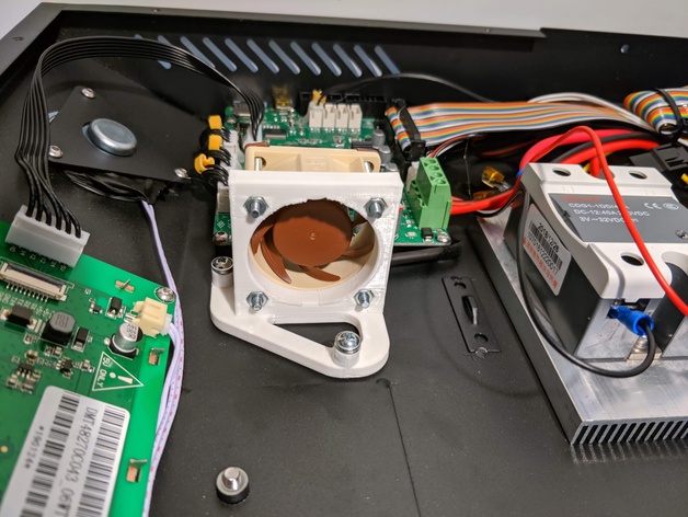 CR10SPro MB Cooling Fan Mount — miniatura 2