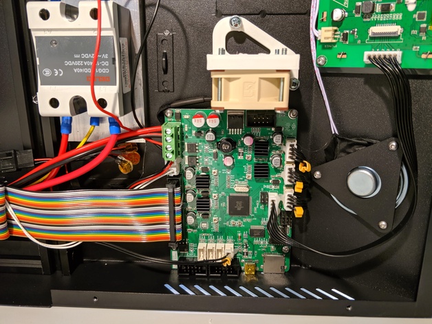 CR10SPro MB Cooling Fan Mount — miniatura 3