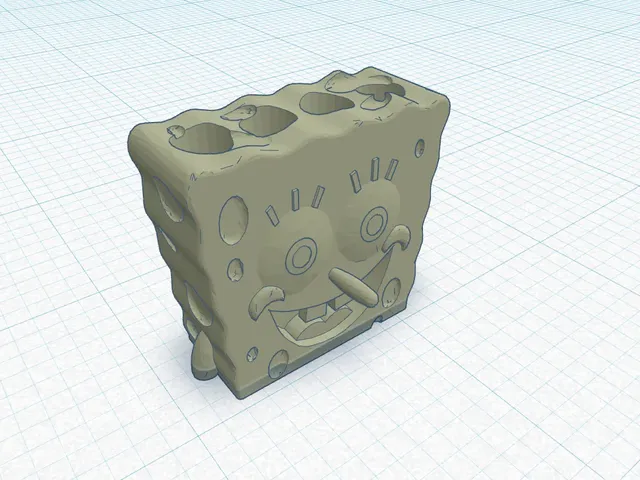Spongebob Toothbrush Holder