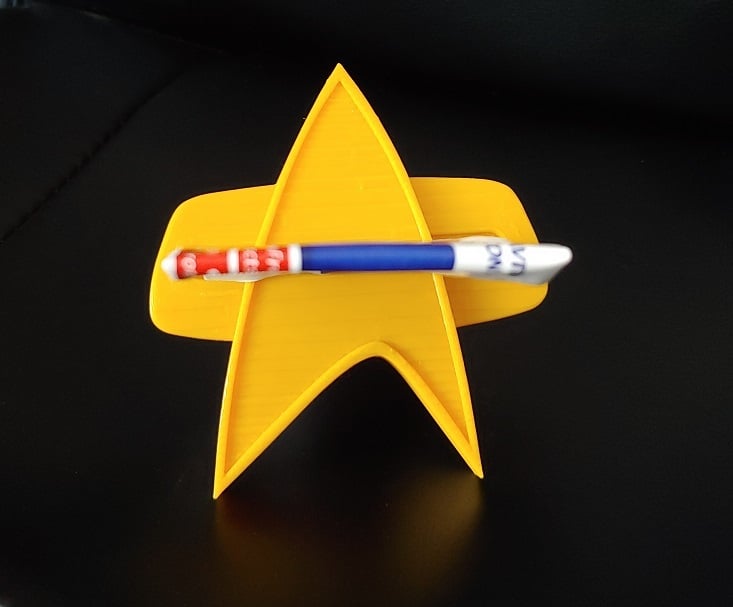 Star Trek Communicator Badge Voyager Toothpaste Squeezer