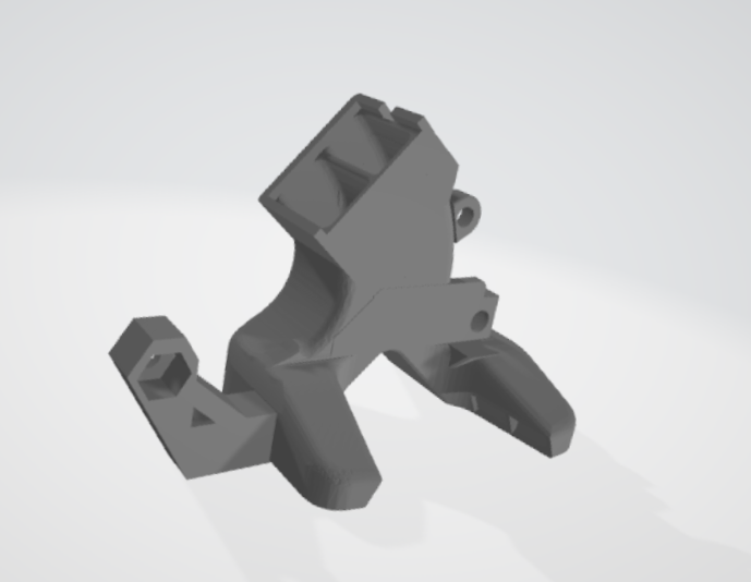 Bondtech Extruder Delta-P fan duct Modification - Integrated Shroud