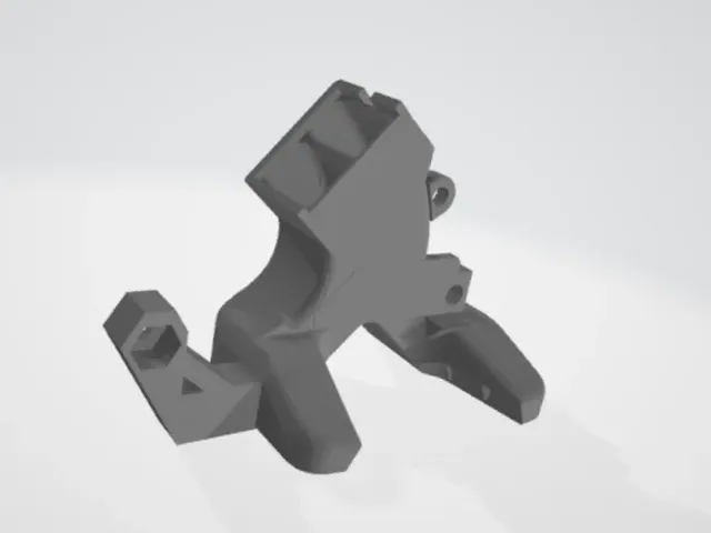 Bondtech Extruder Delta-P fan duct Modification - Integrated Shroud