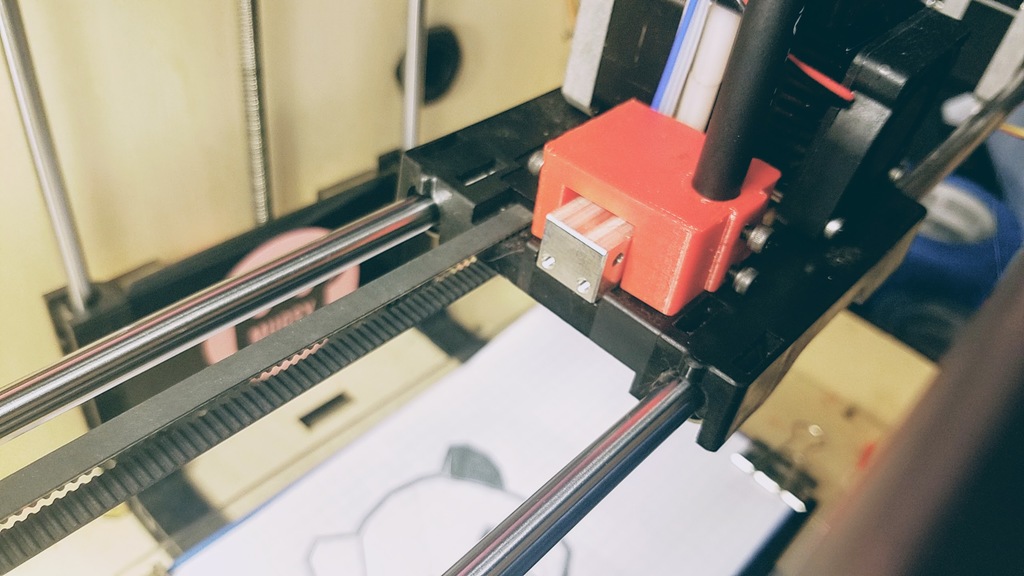 plotBOT | Tool/Pen clip for FlashForge/Replicator style printers — miniatura 2
