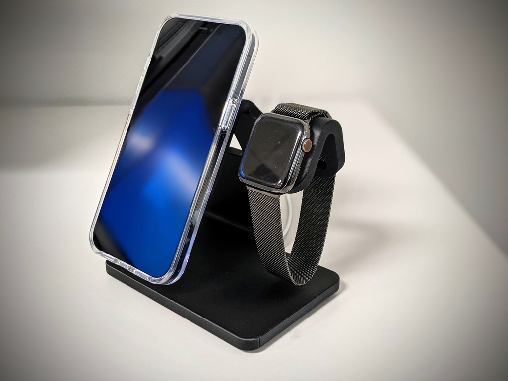 MagSafe iPhone and Apple Watch charging stand