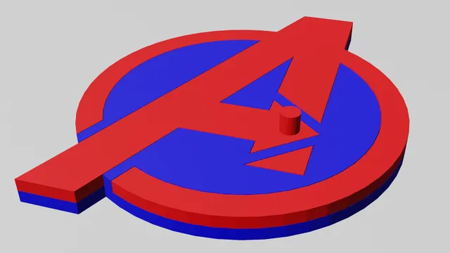 Avengers Logo Funko Pop Stand