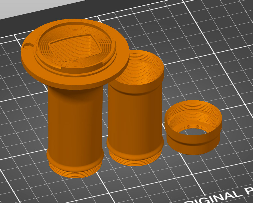 Microscope adapter for 4x macro photography with Sony A, E/FE, Canon EF