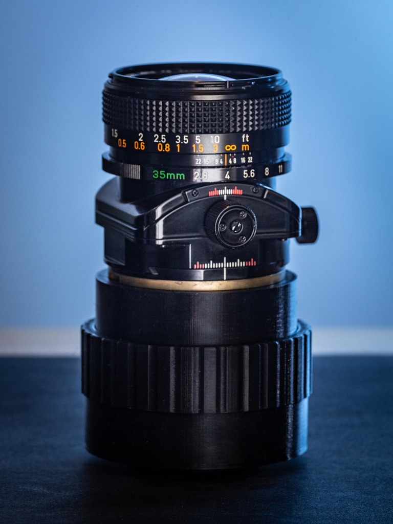 035mm variable extension tube for wideangle macro (Canon EF/EFS lens