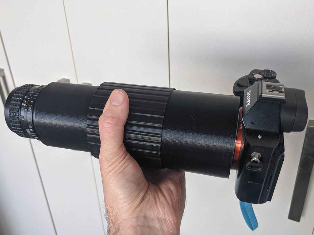 50-150mm variable macro extension tube (Canon EF/EF-S lens, Sony E/FE camera)