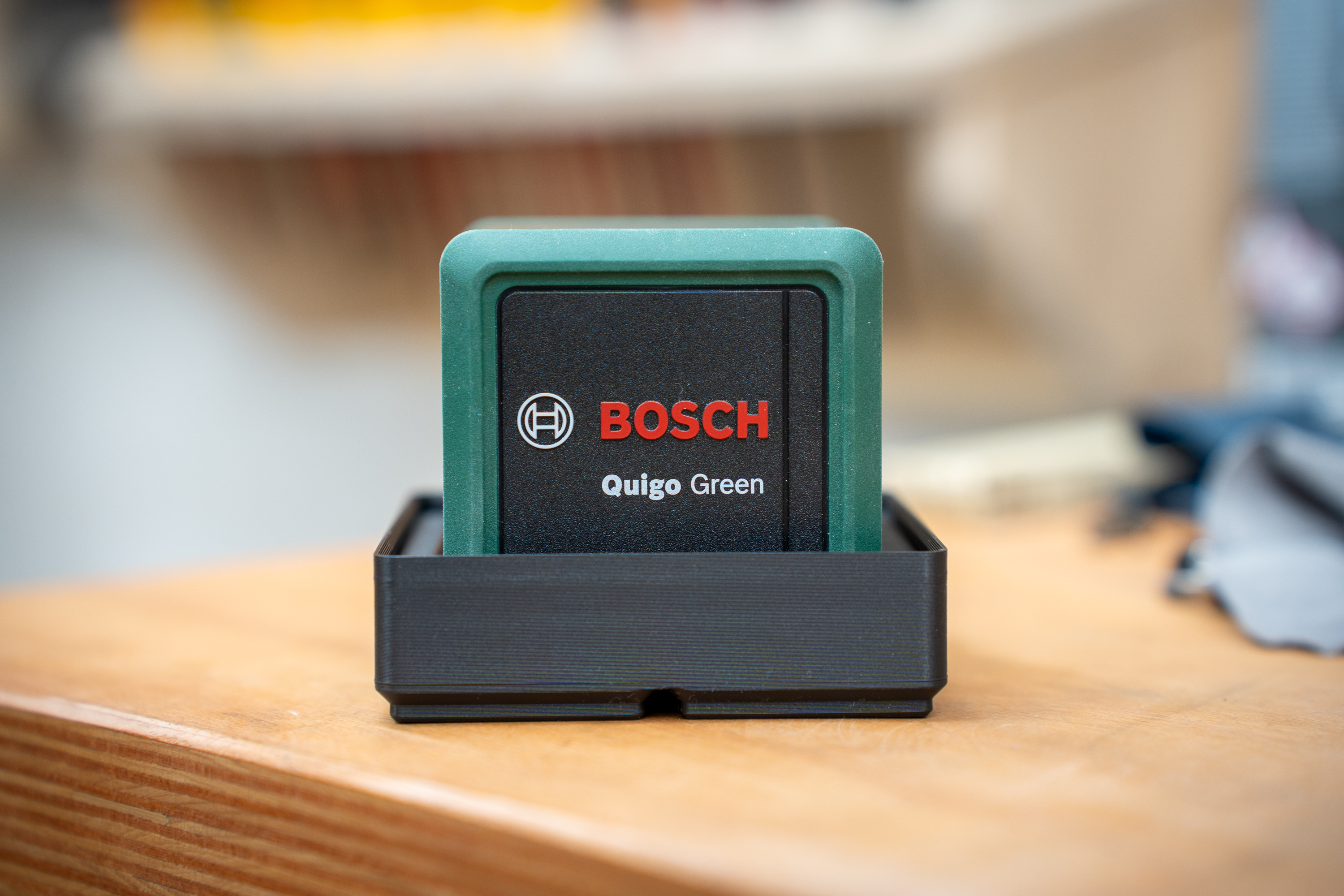 Gridfinity 2x2 bin for Bosch Quigo Green Laser level cube
