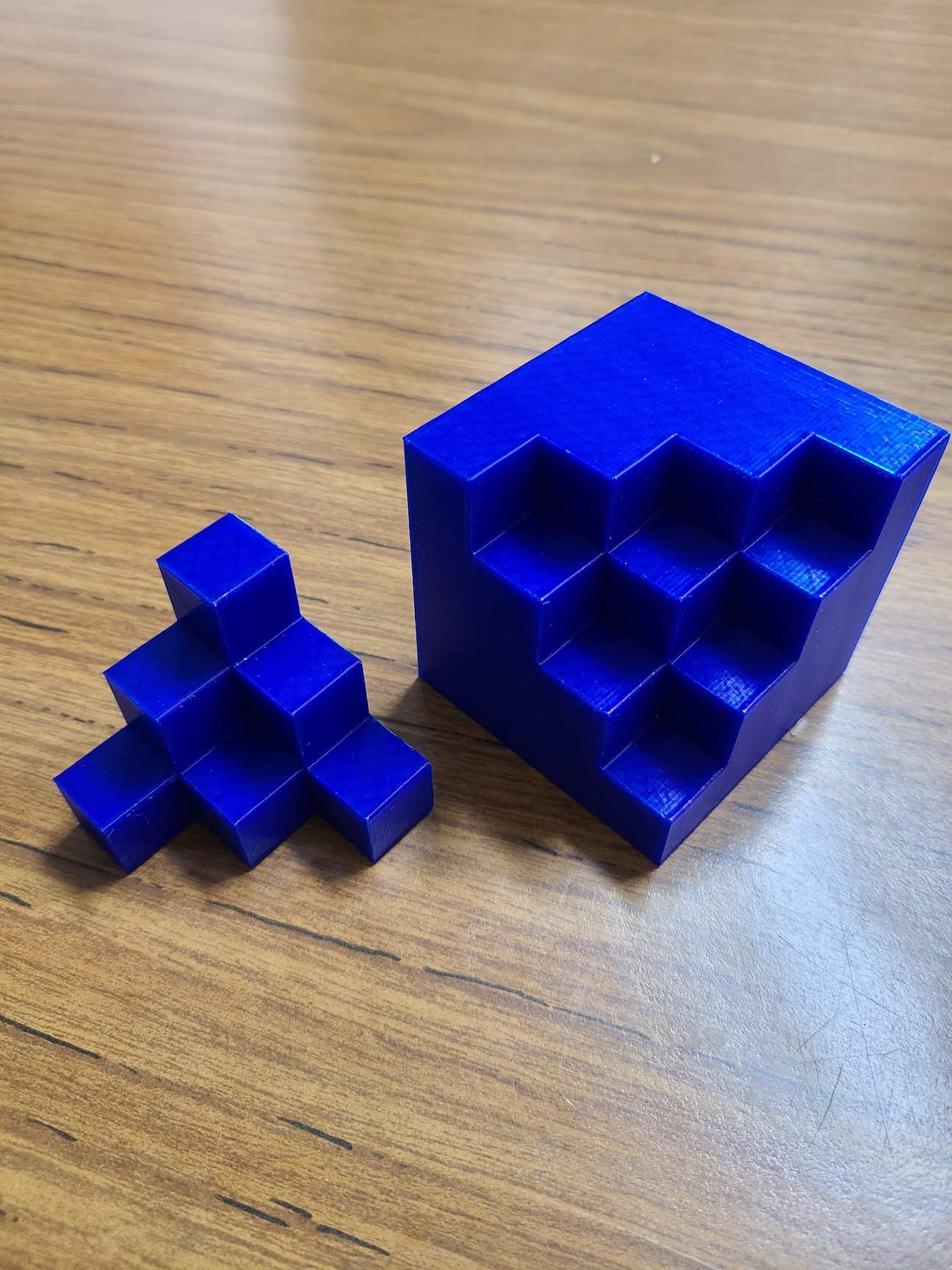 Miniatura 2 do modelo 3D Optical Illusion Cube