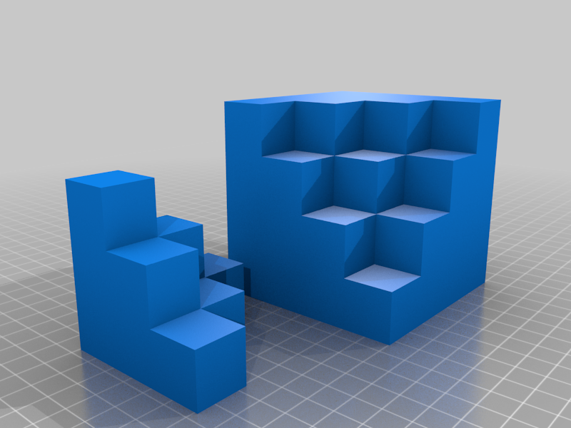 Optical Illusion Cube by stanhubrio | Download free STL model ...