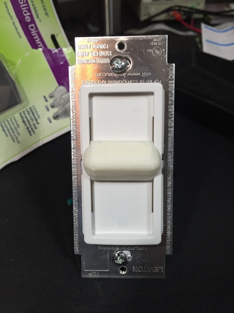 Leviton slide dimmer helper