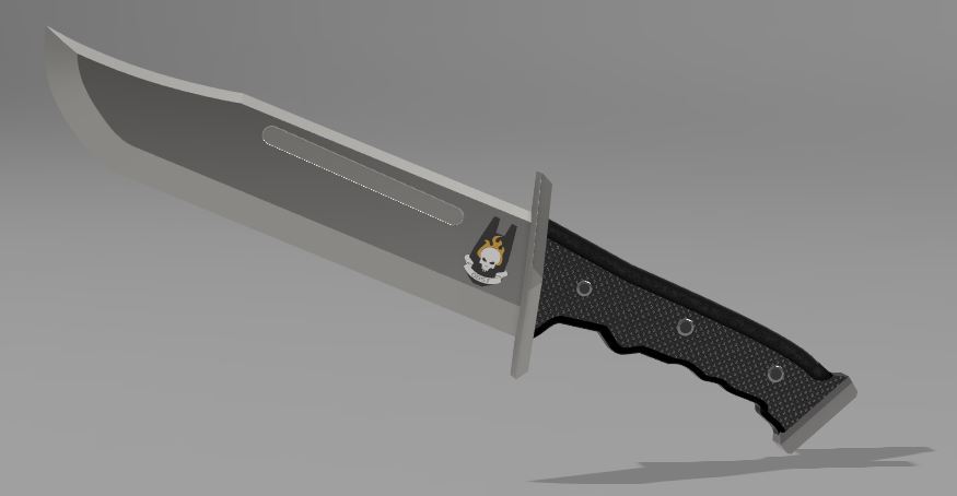 Halo ODST Custom Knife