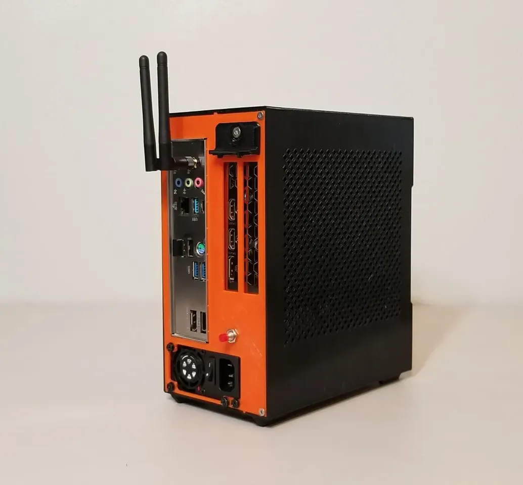 Zuivelproducten Monnik Billy Goat 4.7L Mini ITX case, easily printable (2 major pieces), sandwich layout, no  extra thread inserts, standoffs or feet required by eCrowne | Download free  STL model | Printables.com