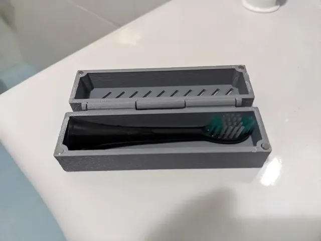 AquaSonic Toothbrush Head Travel Case