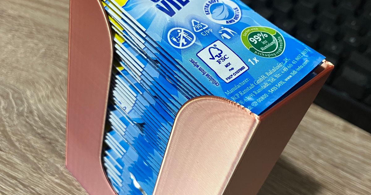 W5 Glass Wipes Holder LIDL (Updated, fits current verison.) by