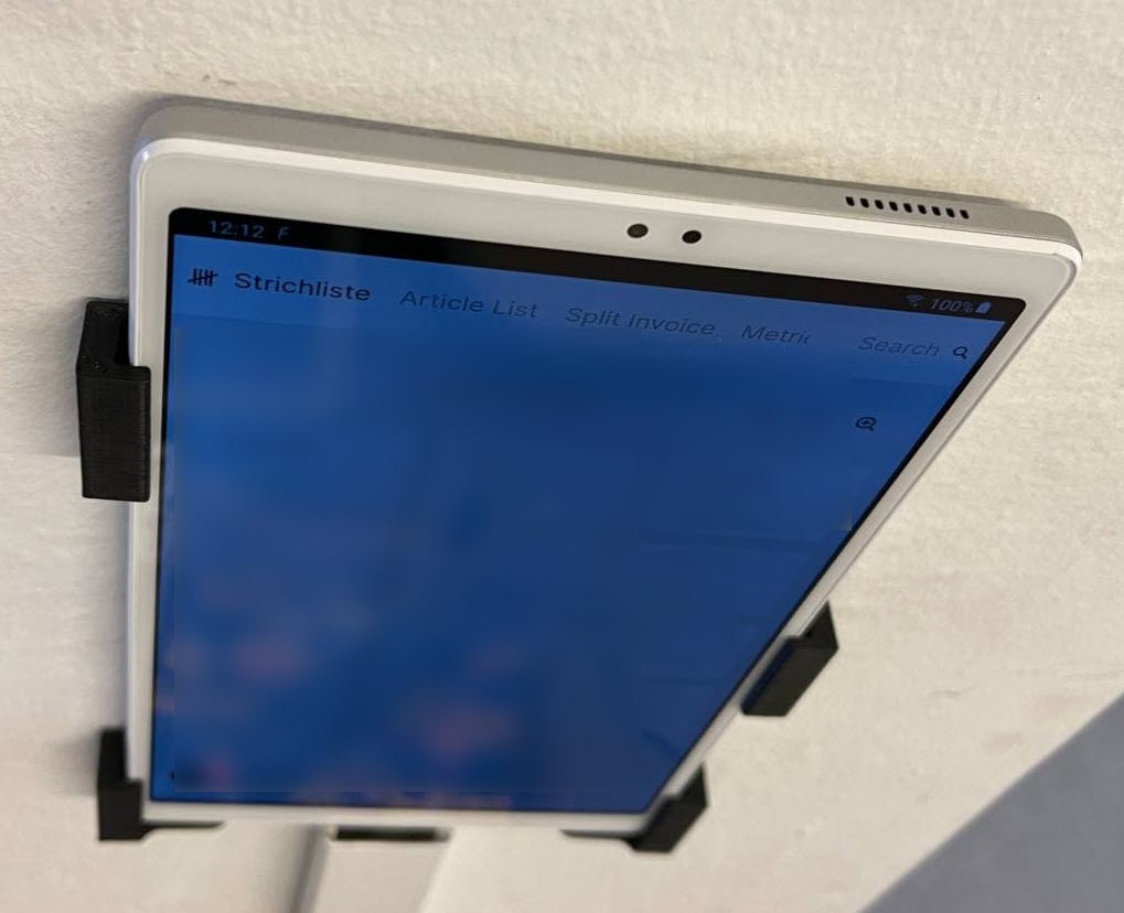 Simple Wall Mount for Samsung Galaxy Tab A7 Lite by computer22