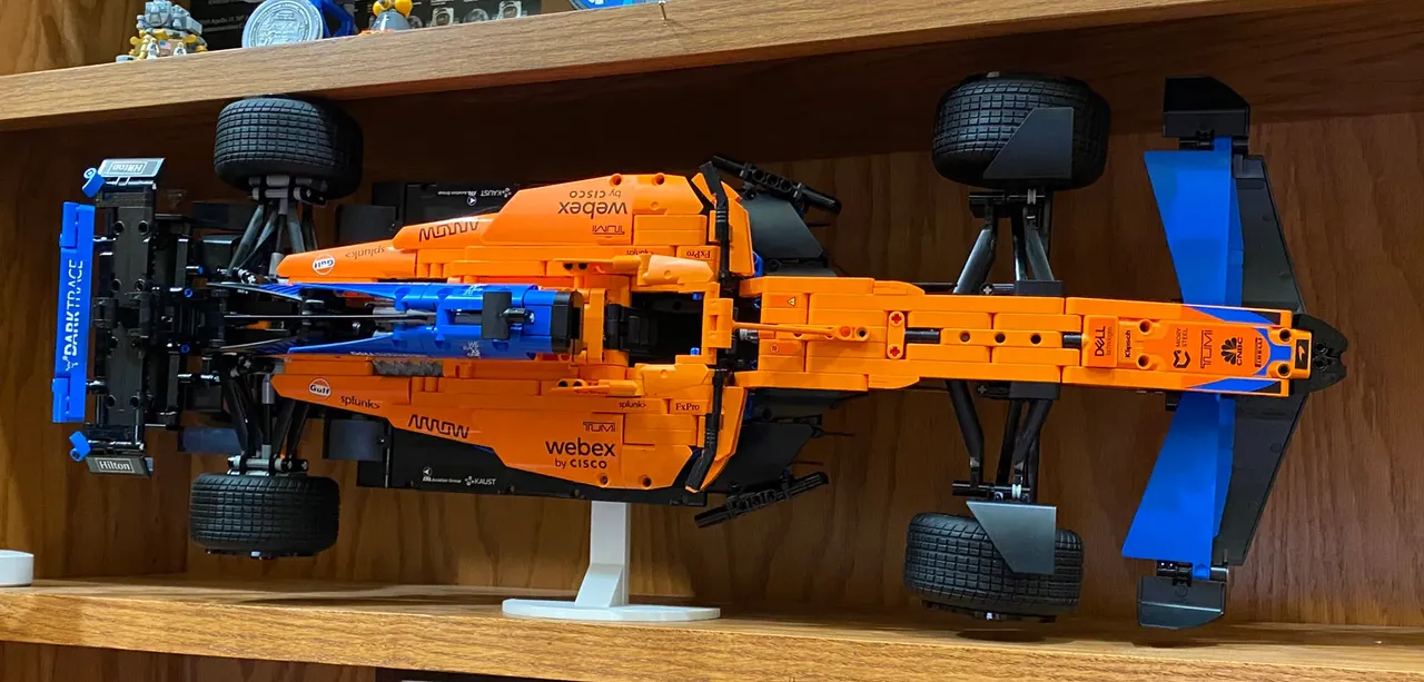 Lego Technic McLaren F1 Car Stand 2022 by Jeremy Laurenson