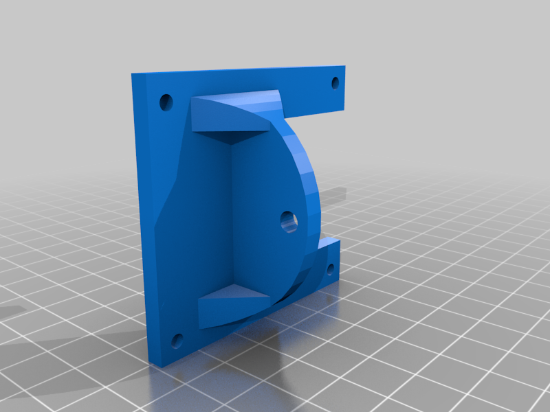Tabletop Swivel Mount for pi 5" touchscreen case