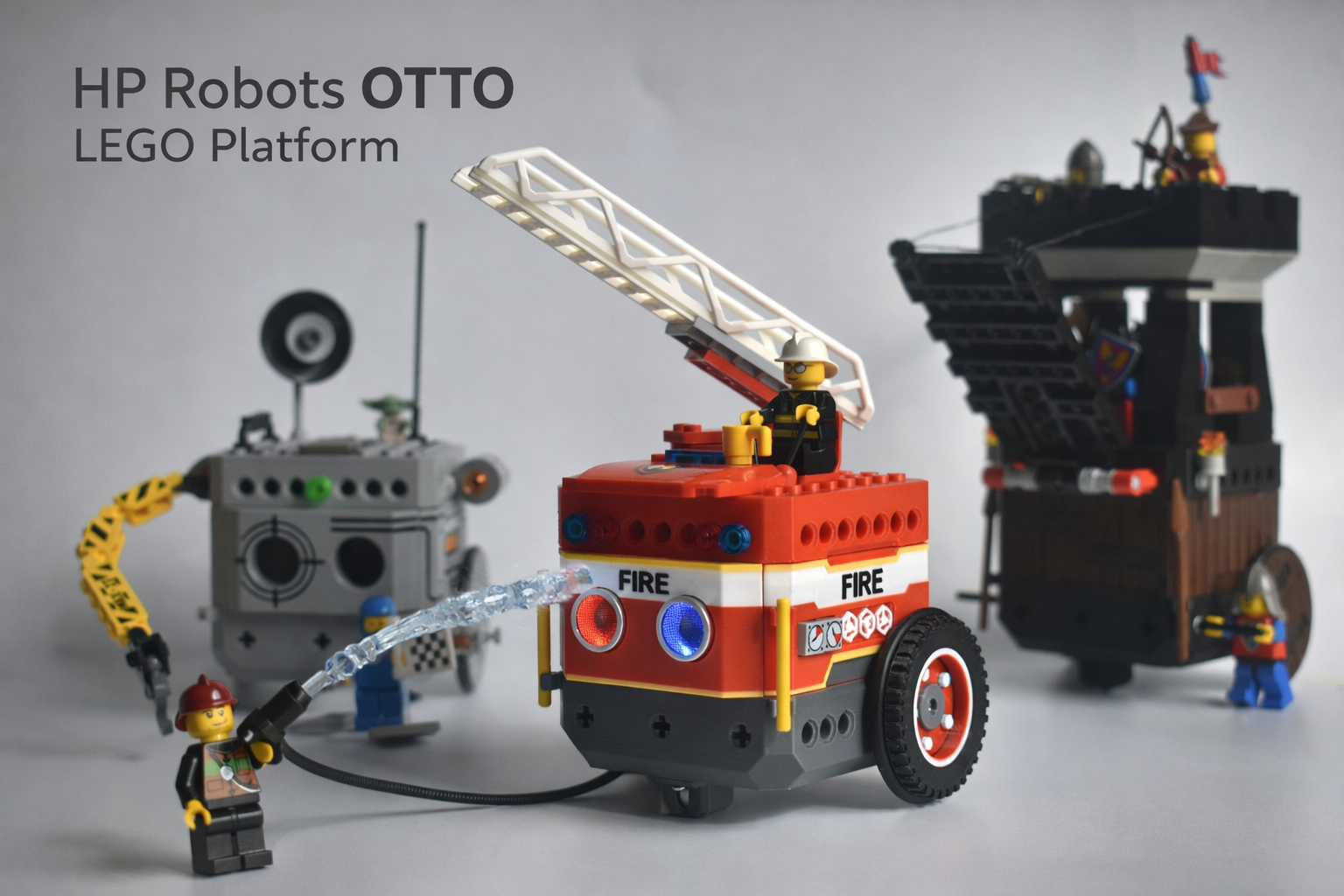 HP Robots OTTO LEGO Platform – Modular & Play System