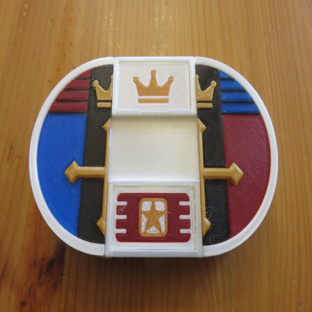 Miniatura 7 do modelo 3D Voltron Functional Key Holder