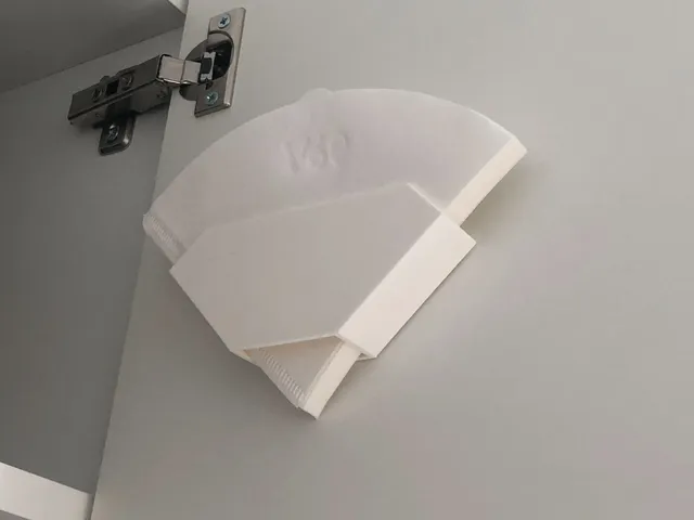 Hario V60 Filters holder (wall/door mount)