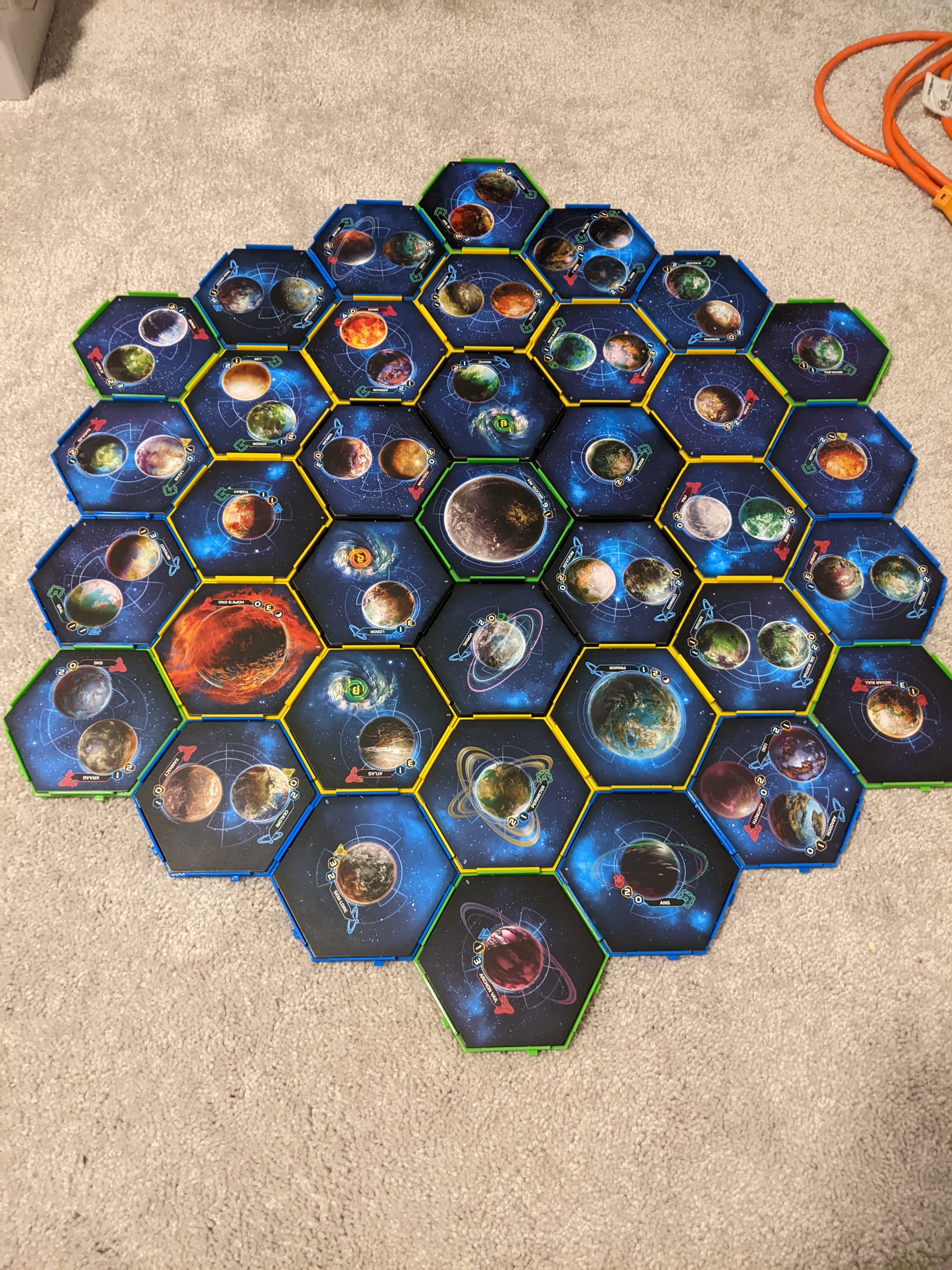 Twilight Imperium Modular Galaxy Frame - TI4