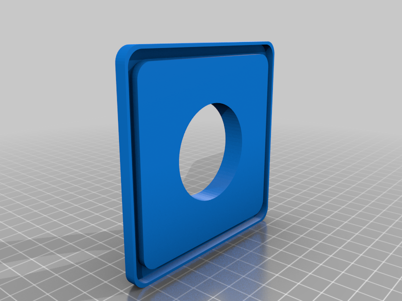 Graflex Speed Graphic Lens Board 1.7 inch hole by DarkSpoon Download