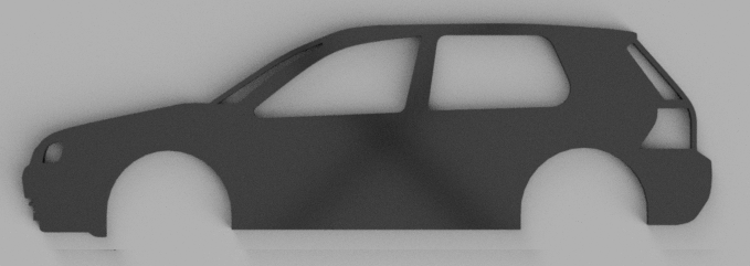 Golf MK4 keychain