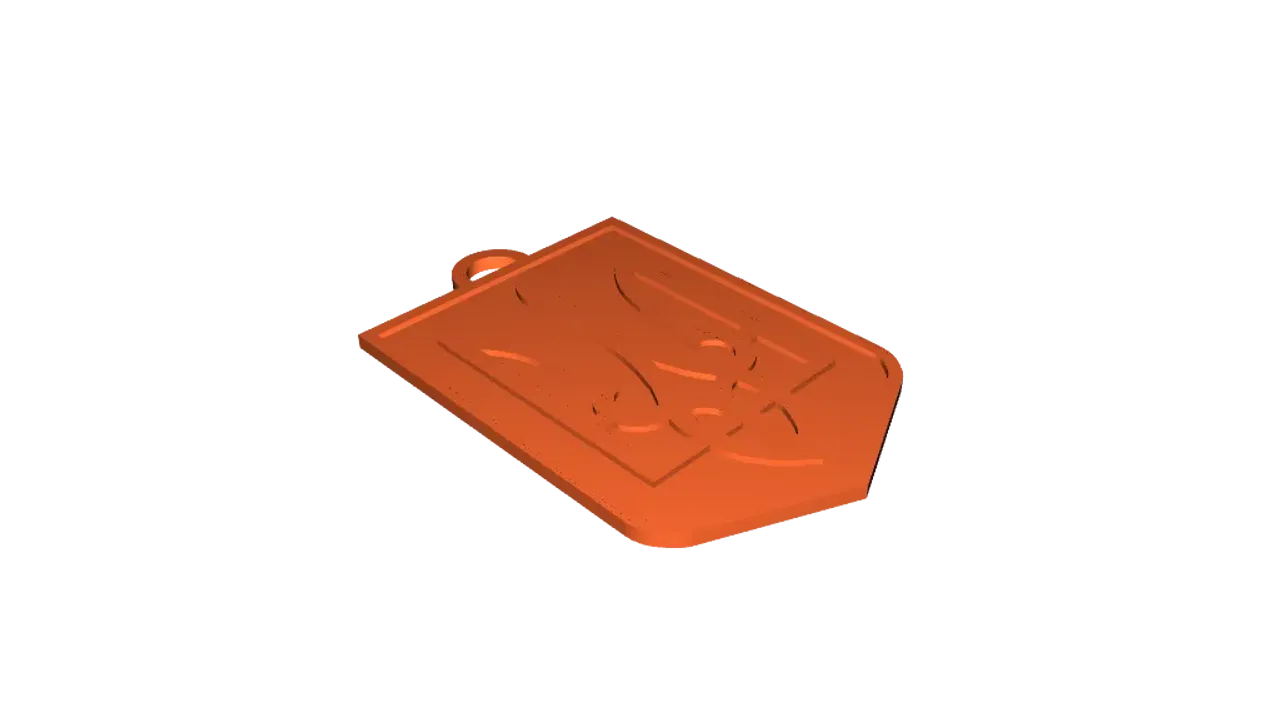 Ukraine coat of arms - Trezub by Chudsaviet | Download free STL model ...