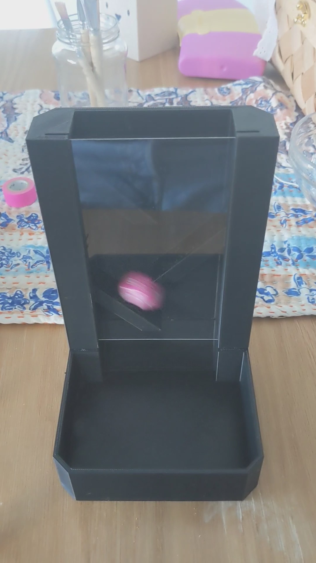 See-through Dice Tower