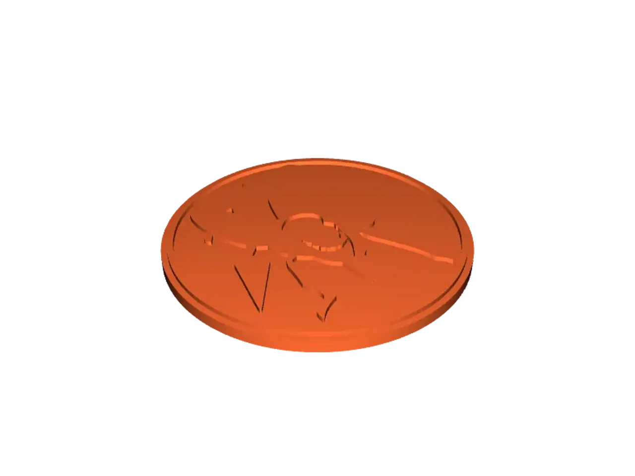 Pokemon Go Community Day 29 Coin Weedle By 808asher Download Free Stl Model Printables Com