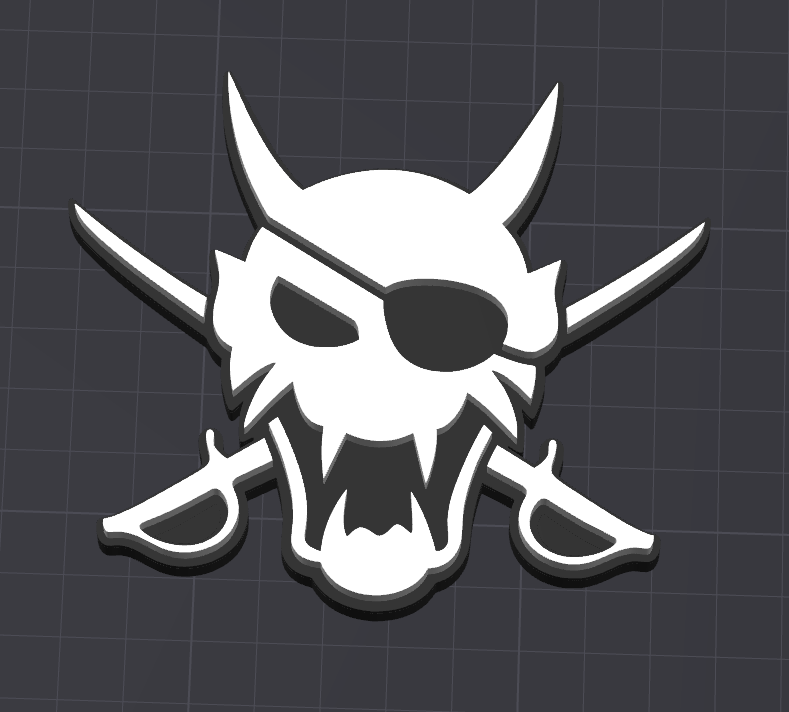 Miniatura 4 do modelo 3D Goro Pirates Crest