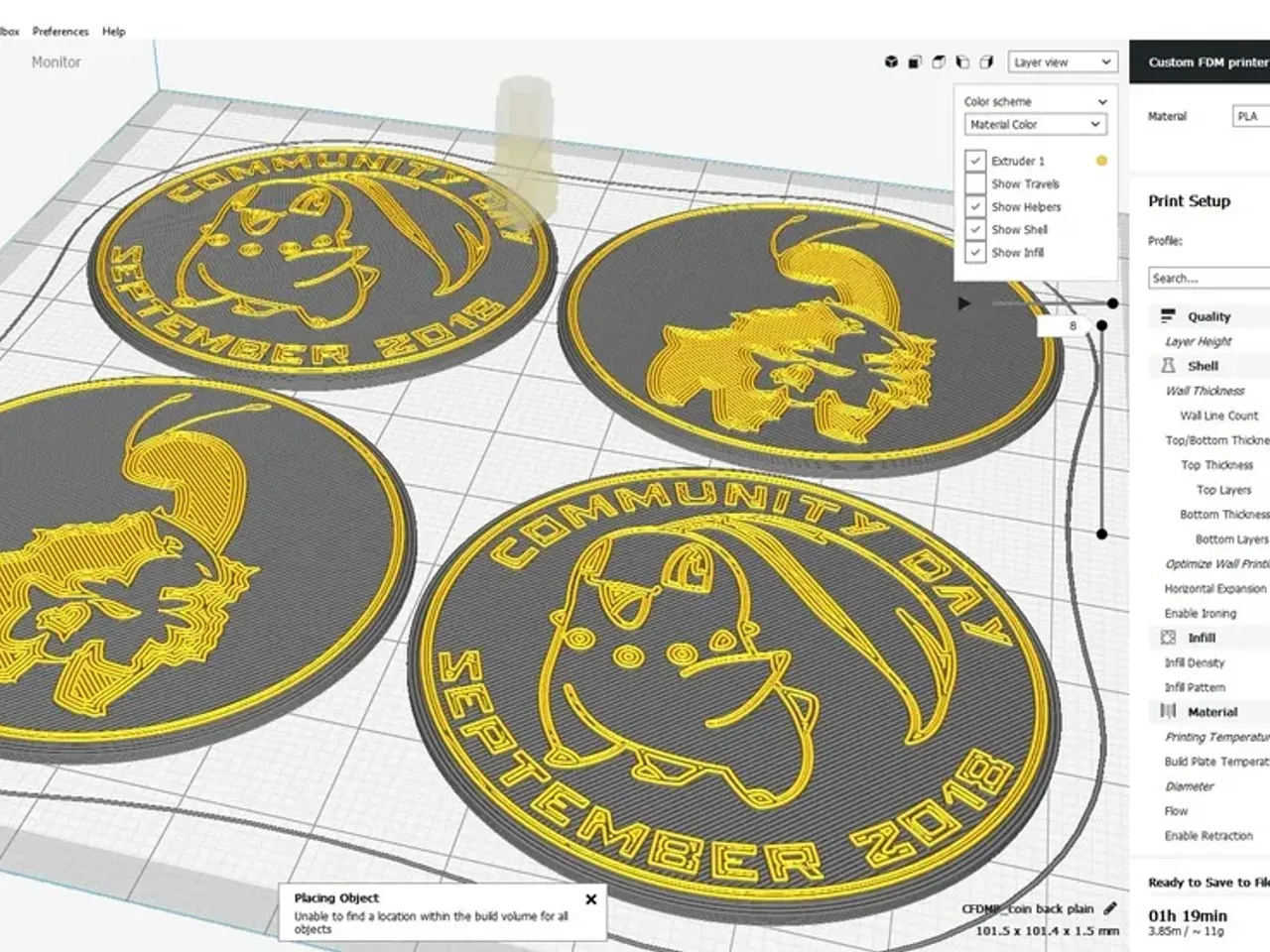Pokemon Go Community Day 9 Coin Chikorita By 808asher Download Free Stl Model Printables Com