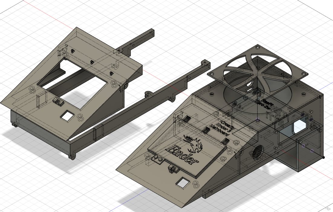 Quietbox  electric parts Ender 3