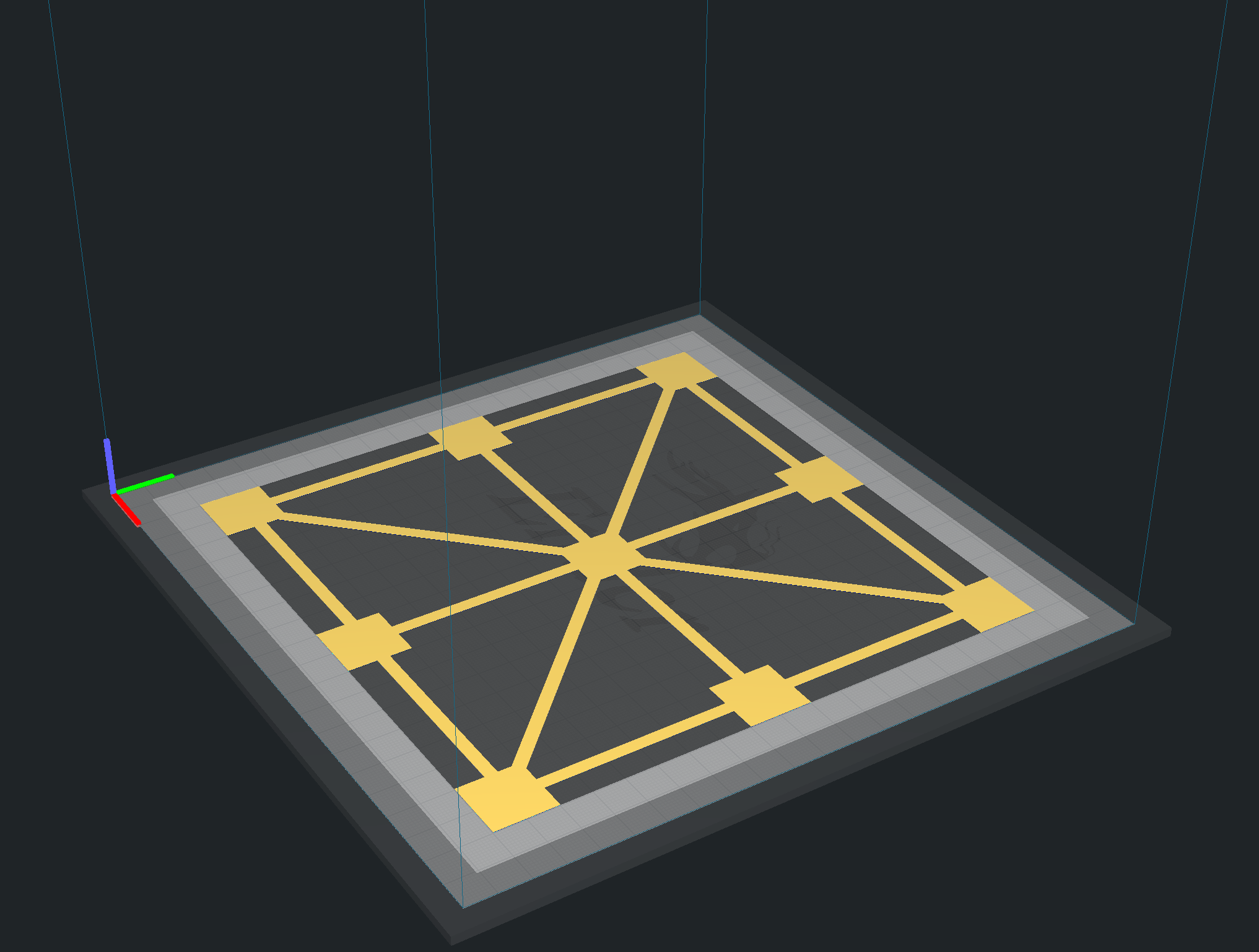 Miniatura 2 do modelo 3D First layer test