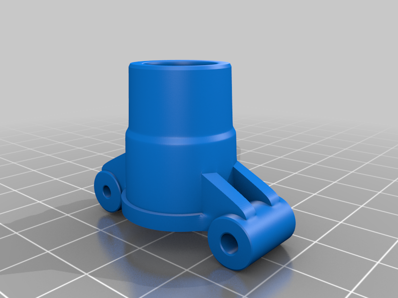 Steering knuckle (rear) M-02 Tamiya chassis 2° negative camber