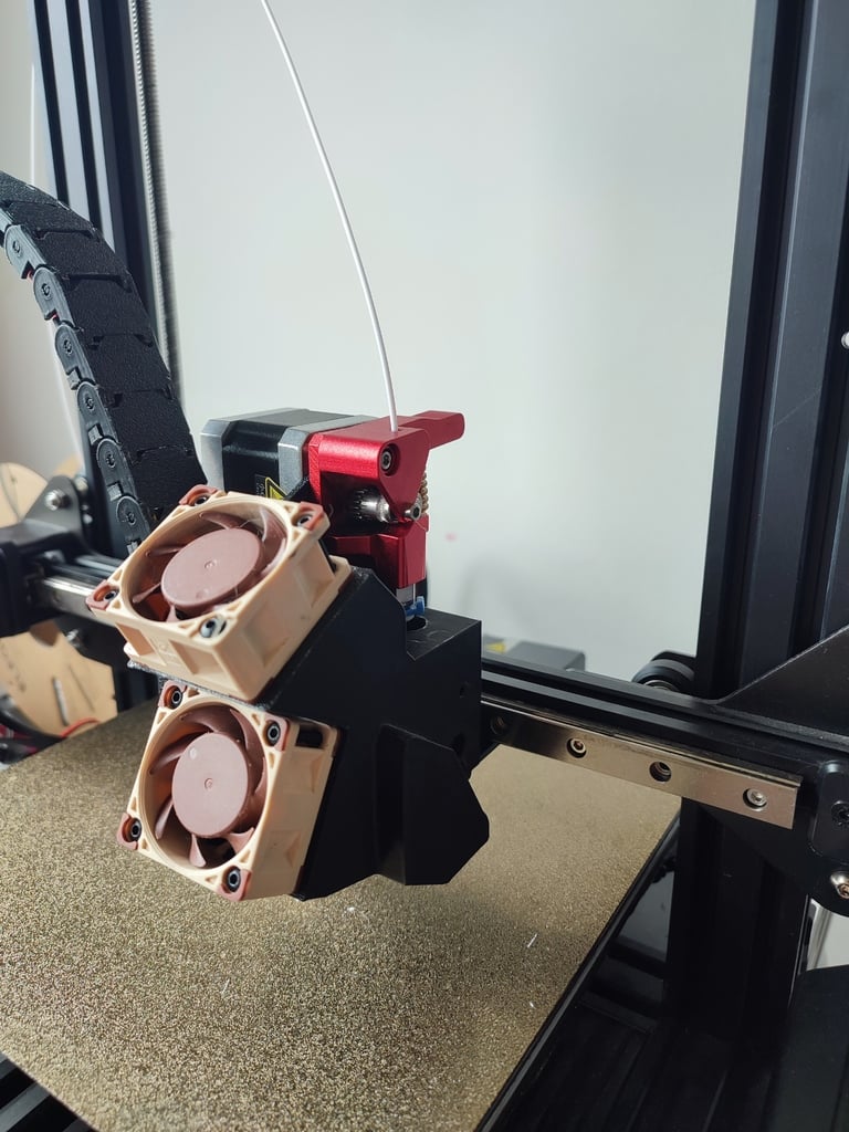 Diplo Duct – Ender 3 V2 4020 stock Direct Drive
