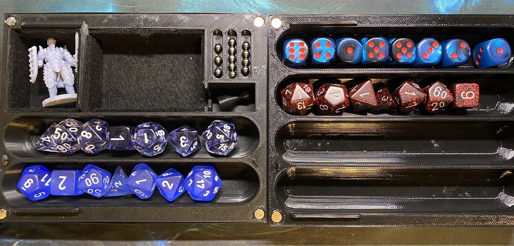Dice insert for ultimate DND box by SNR Tech Bytes | Download free STL ...