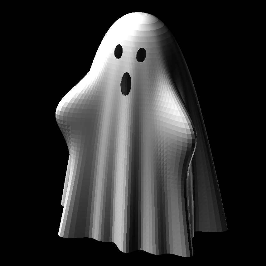 Parametric Ghost by ÖE | Download free STL model | Printables.com