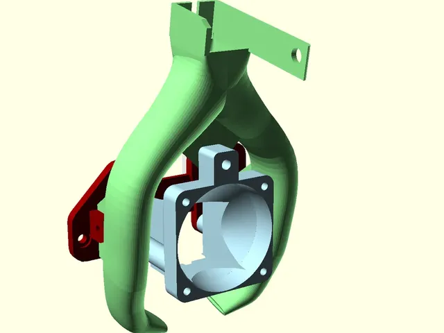 Superelliptic modular cooling fang